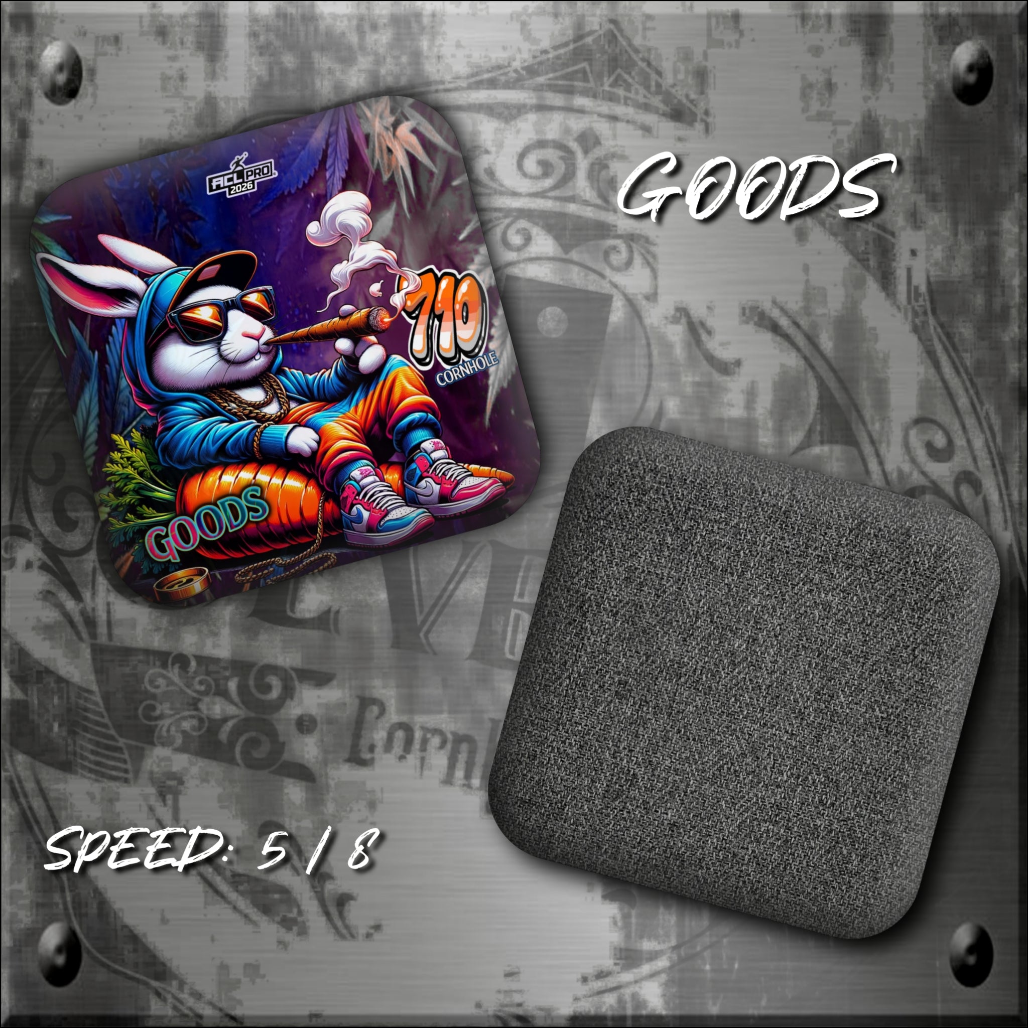 英7” The Techniques Everywhere Everyone  CA19 Camel /00050 Seven10 Cornhole - ACL Pro Series The Goods 2026