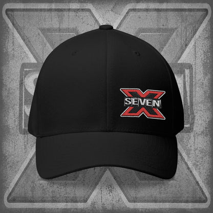 Embroidered FlexFit Cap - Red