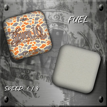 Camo - Orange/White