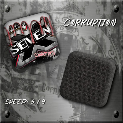 Corruption / Petro - Red with Black