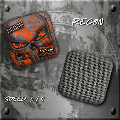 Recon / Trust No One - Orange with Salt & Pepper