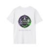 Picture of Seven10 Cornhole Purple & Green Logo Gildan Unisex Softstyle T-Shirt
